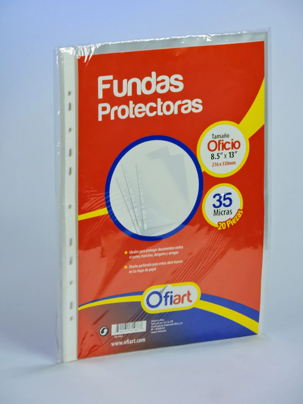 Distribuidora Mora y Mora-Fundas protectoras Oficio