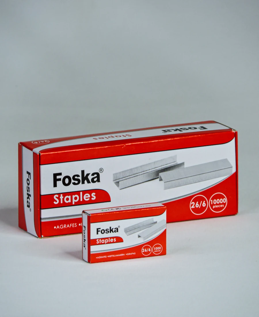 Grapas lisas FOSKA Distribuidora Mora y Mora-Grapas lisas FOSKA